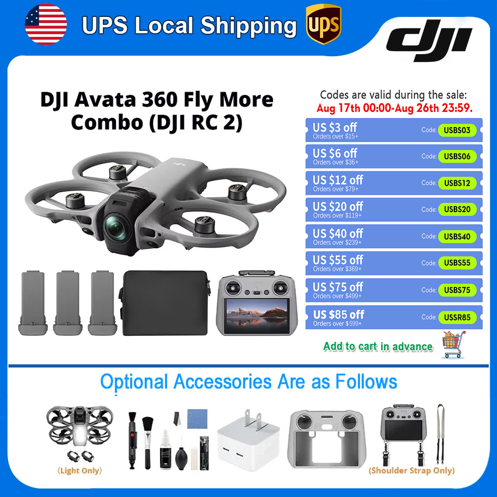 Drone Camera Vlog - DJI Avata 360 Fly More Combo