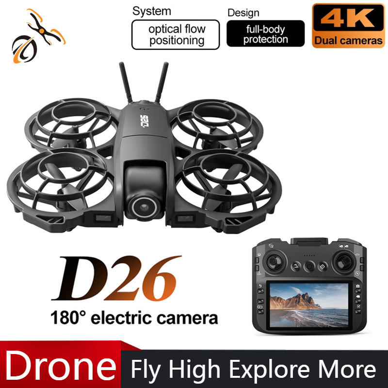 Drone Camera Lens - D26 Drohne 4K Luftbild-HD 180 °
