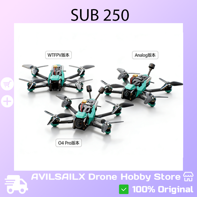 Drone Camera 4K - Sub250 OasisFly35 DC DJI O4Pro 3,5-Zoll-FPV-Drohne