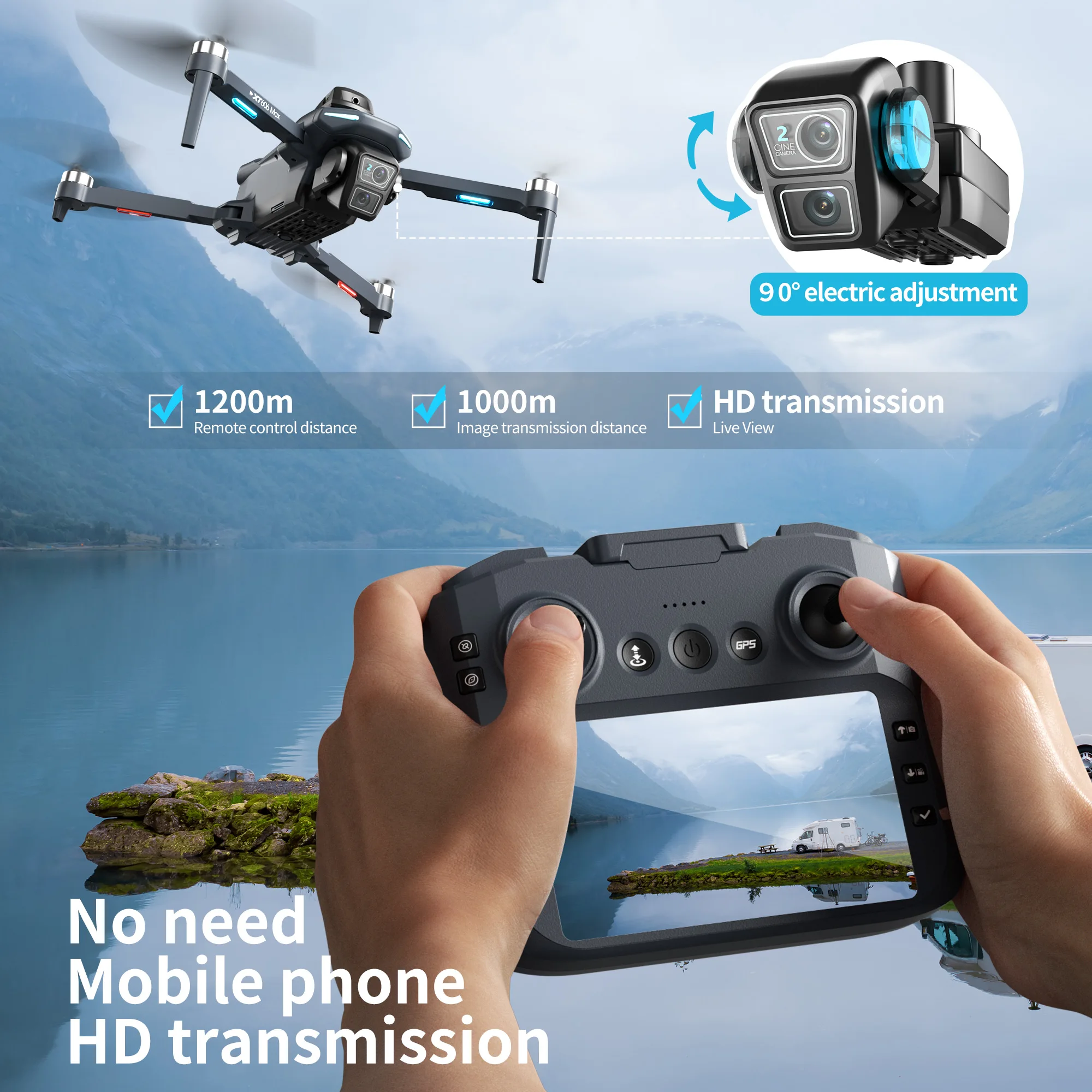 Original XT606 Drohne Professi – Drone Camera Night Vision Bewertung und Preis