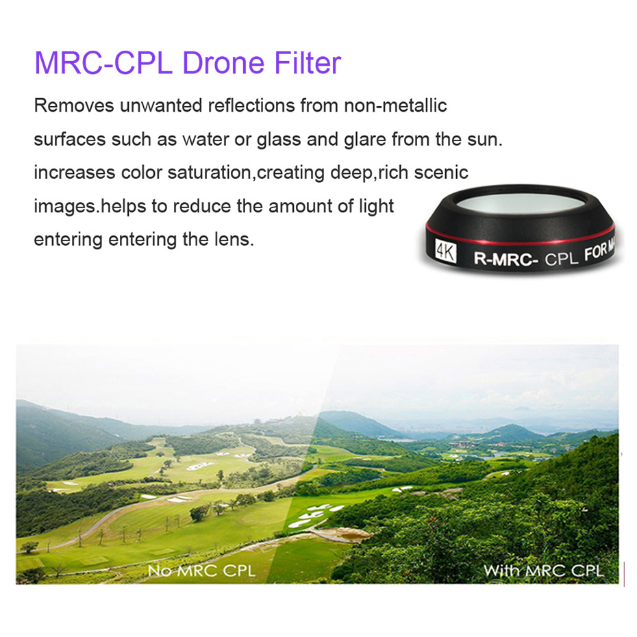 Drone Filter Für Mavic Pro CPL – Drone Camera Filter Bewertung und Preis