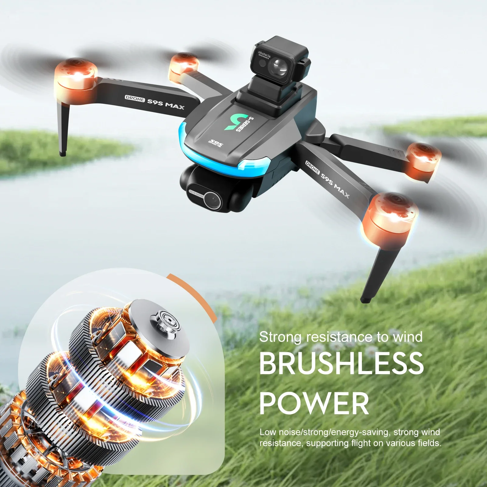 NEUE S9S MAX MINI Drone 4K 2-A – Drone Camera Lens Bewertung und Preis