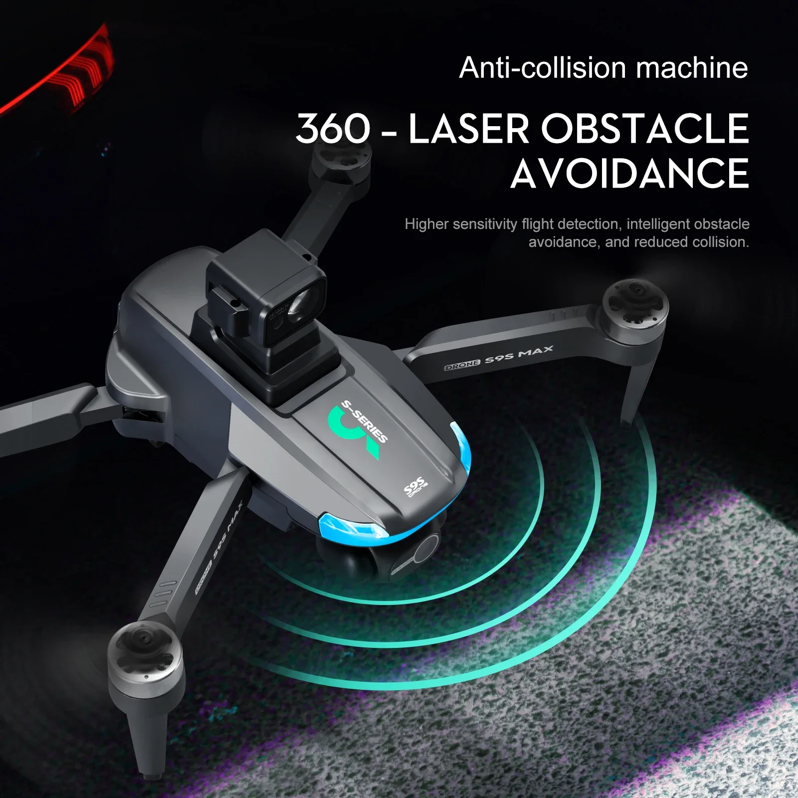 NEUE S9S MAX MINI Drone 4K 2-A – Drone Camera Lens Bewertung und Preis