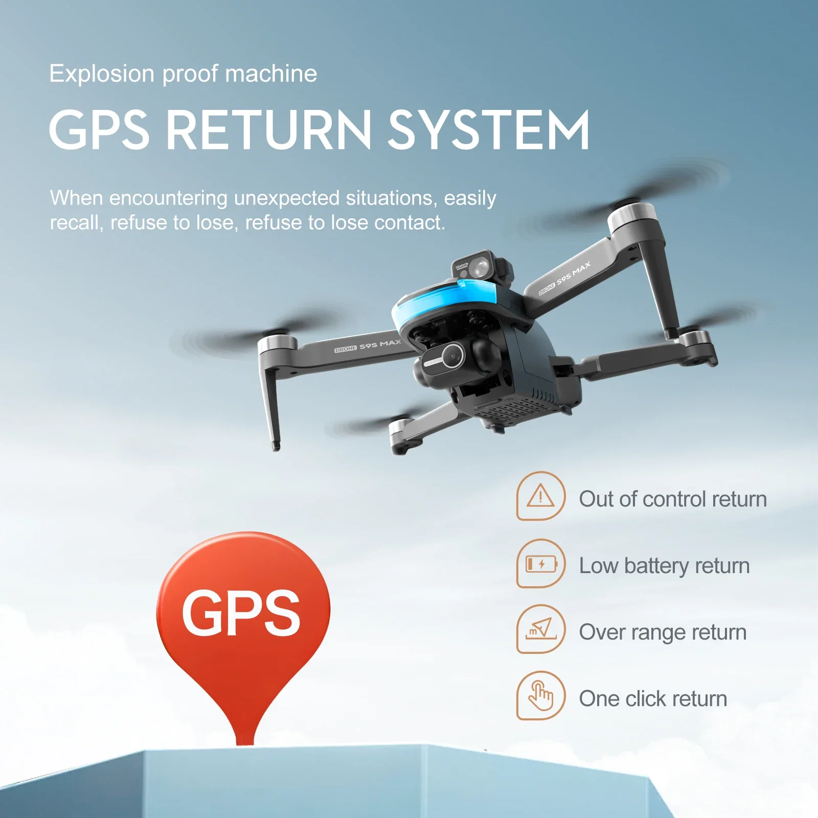 NEUE S9S MAX MINI Drone 4K 2-A – Drone Camera Lens Bewertung und Preis