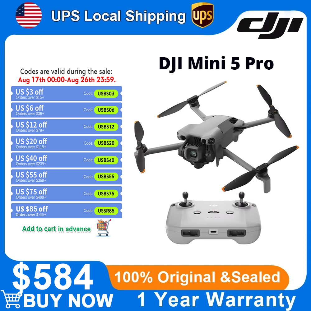 DJI Mini 5 Pro Ultraleichte Dr – Drone Camera Vlog Bewertung und Preis