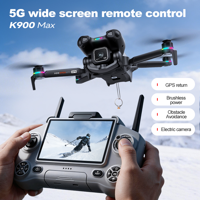 Neue K900 MAX GPS-Drohne mit 4 – Drone Camera Lens Bewertung und Preis