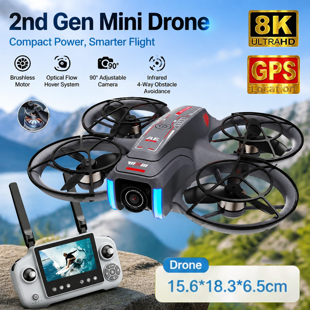 AE21 Mini-Drohne Spielzeug 8K  – Drone Camera Night Vision Bewertung und Preis