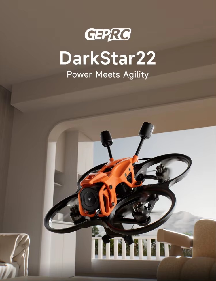Neue GEPRC DarkStar22 O4 Pro H – Drone Camera Mount Bewertung und Preis